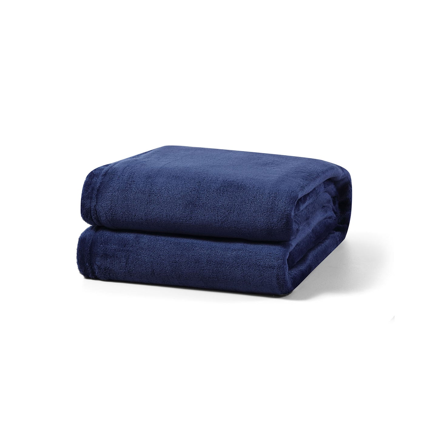 Warme Kuscheldecke aus Fleece, Tagesdecke, Blau - Buymax