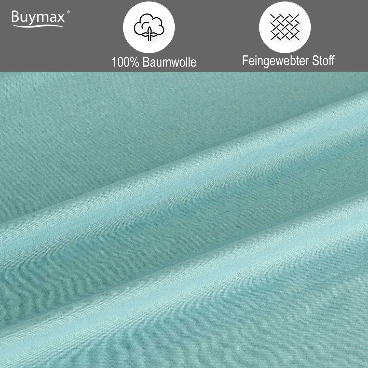 Uni Renforce Bettwäsche von Buymax aus Baumwolle