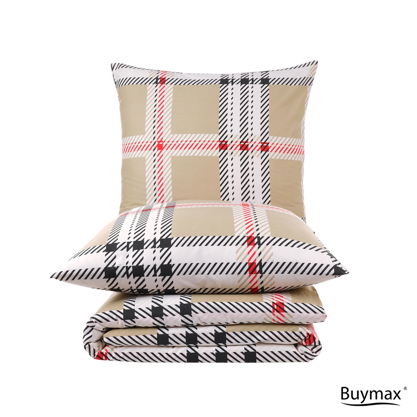 Renforce Bettwäsche "Jurado", 100% Baumwolle, Reißverschluss 135x200 cm, 155x220 cm, 200x200 cm, 200x220 cm