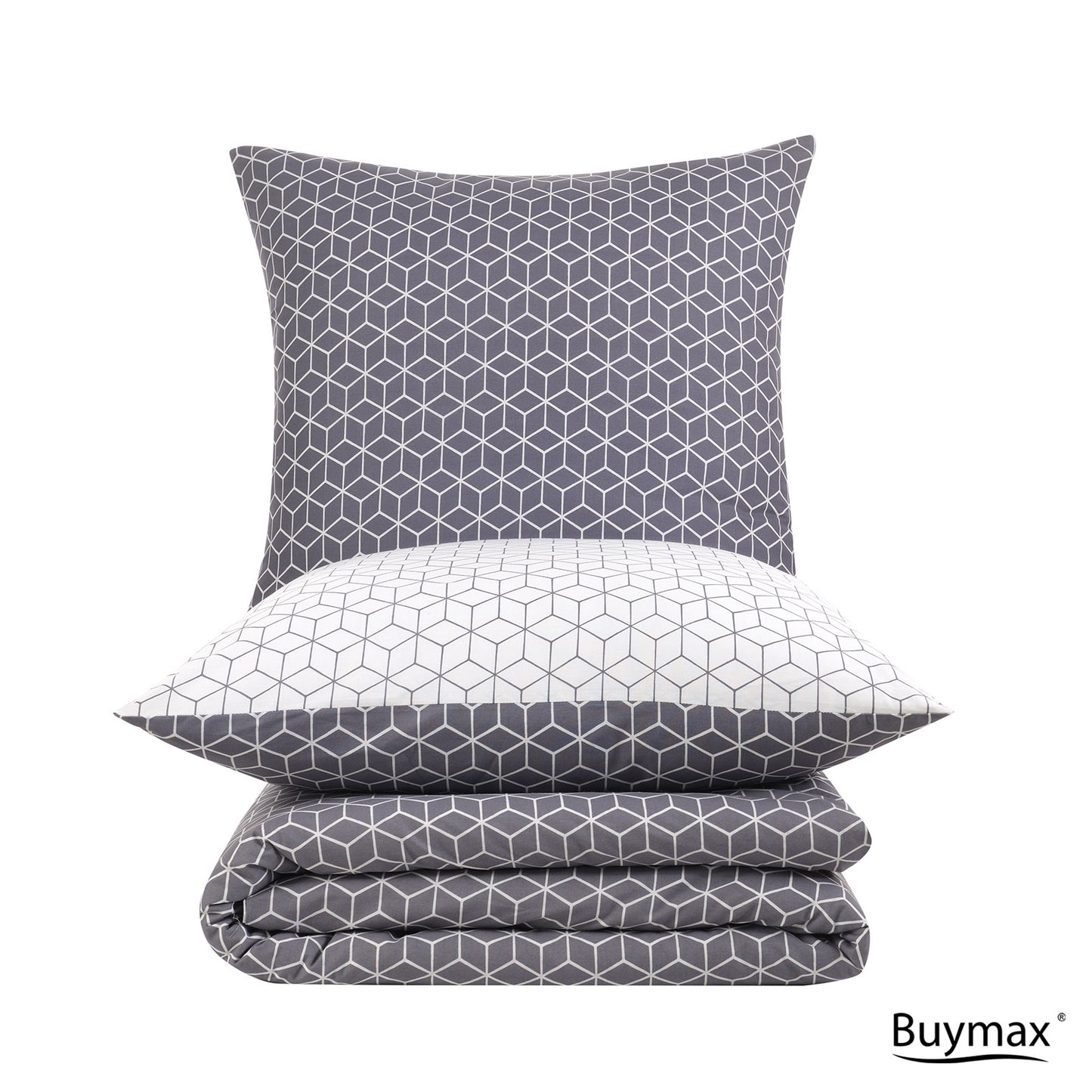 Renforcé Bettwäsche "Sillage", 100% Baumwolle, Reißverschluss, 135x200, 155x220, 200x200, 200x220 cm