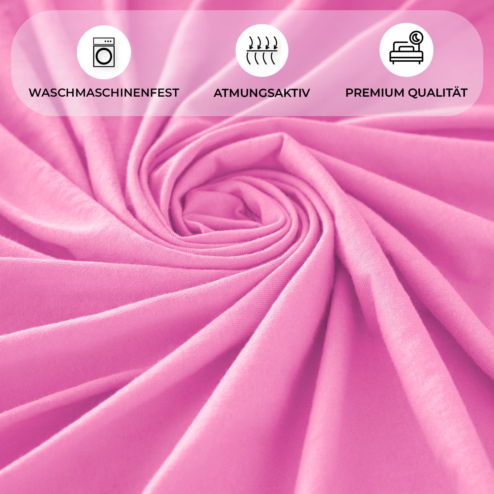 Jersey Spannbettlaken 140x200 cm - Buymax