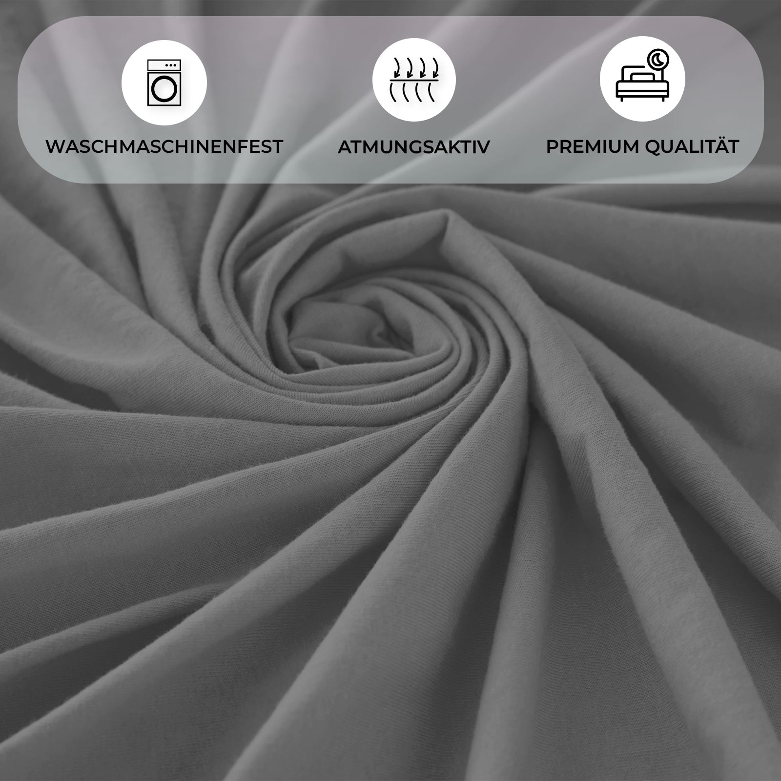 Jersey Spannbettlaken 140x200 cm - Buymax