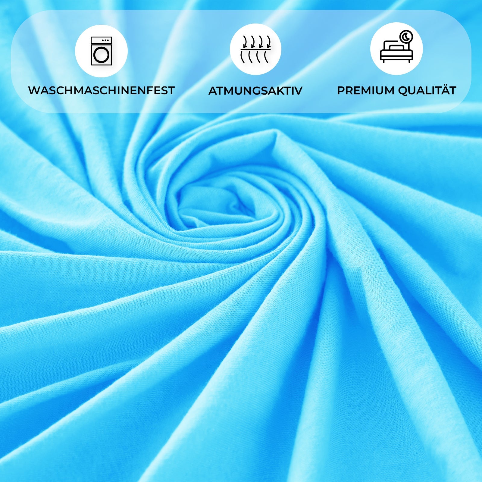 Jersey Spannbettlaken 140x200 cm - Buymax