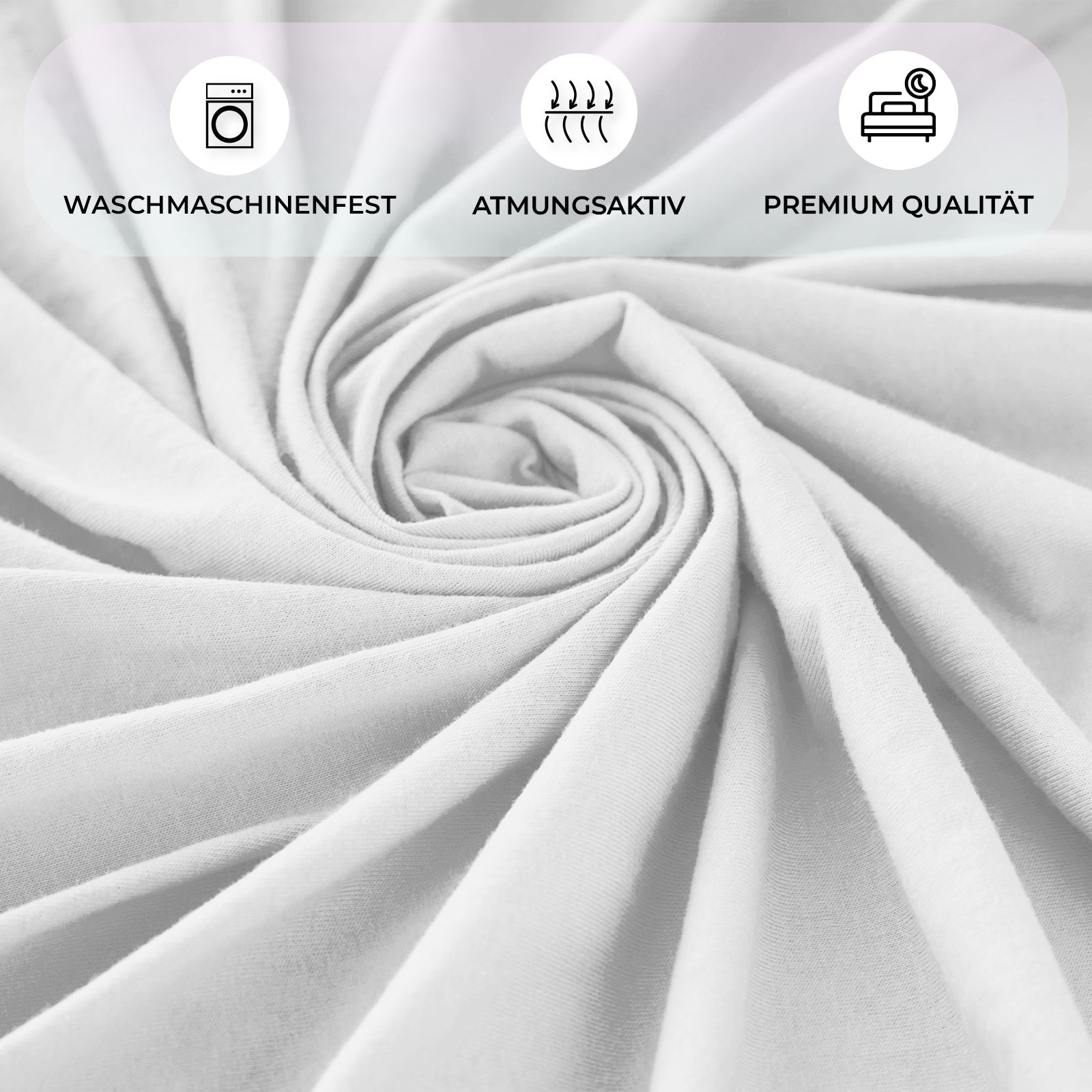 Jersey Spannbettlaken 140x200 cm - Buymax