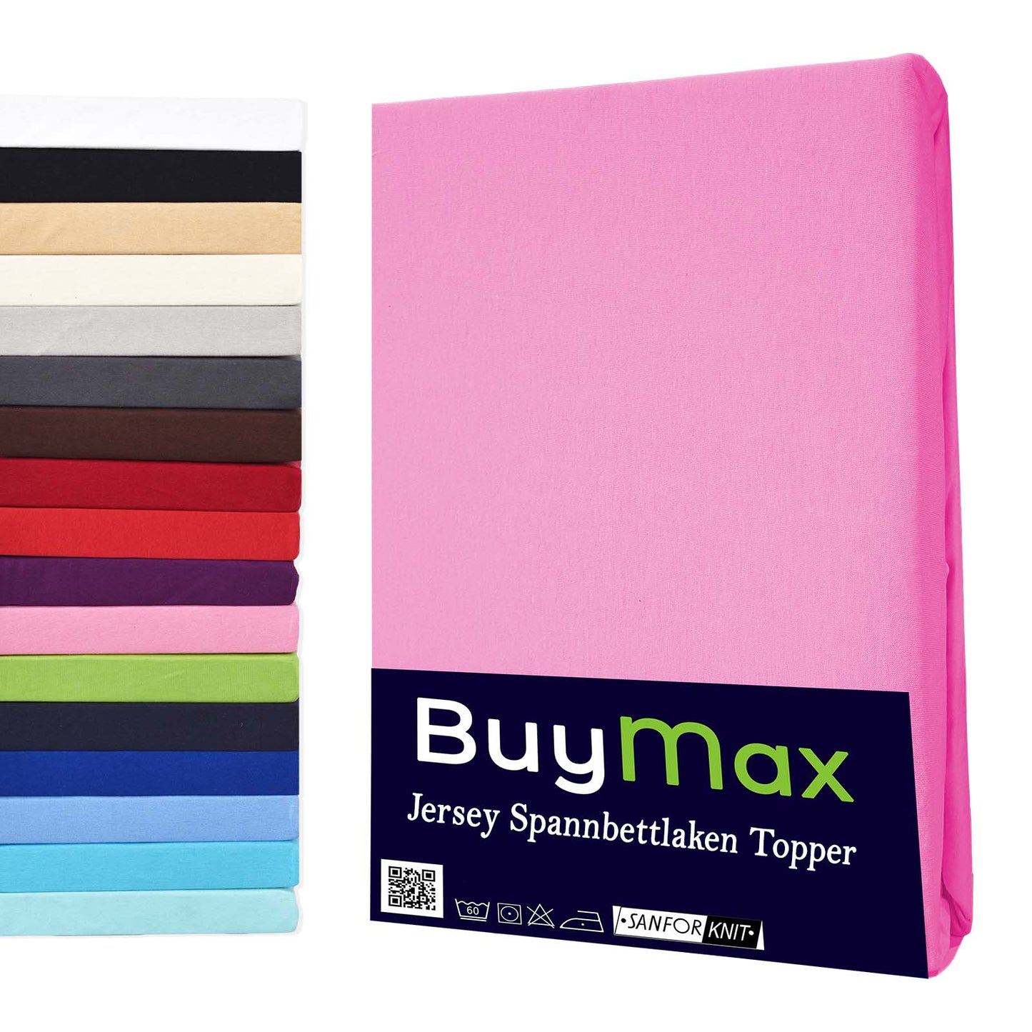 Topper Spannbettlaken 140x200 cm - Buymax