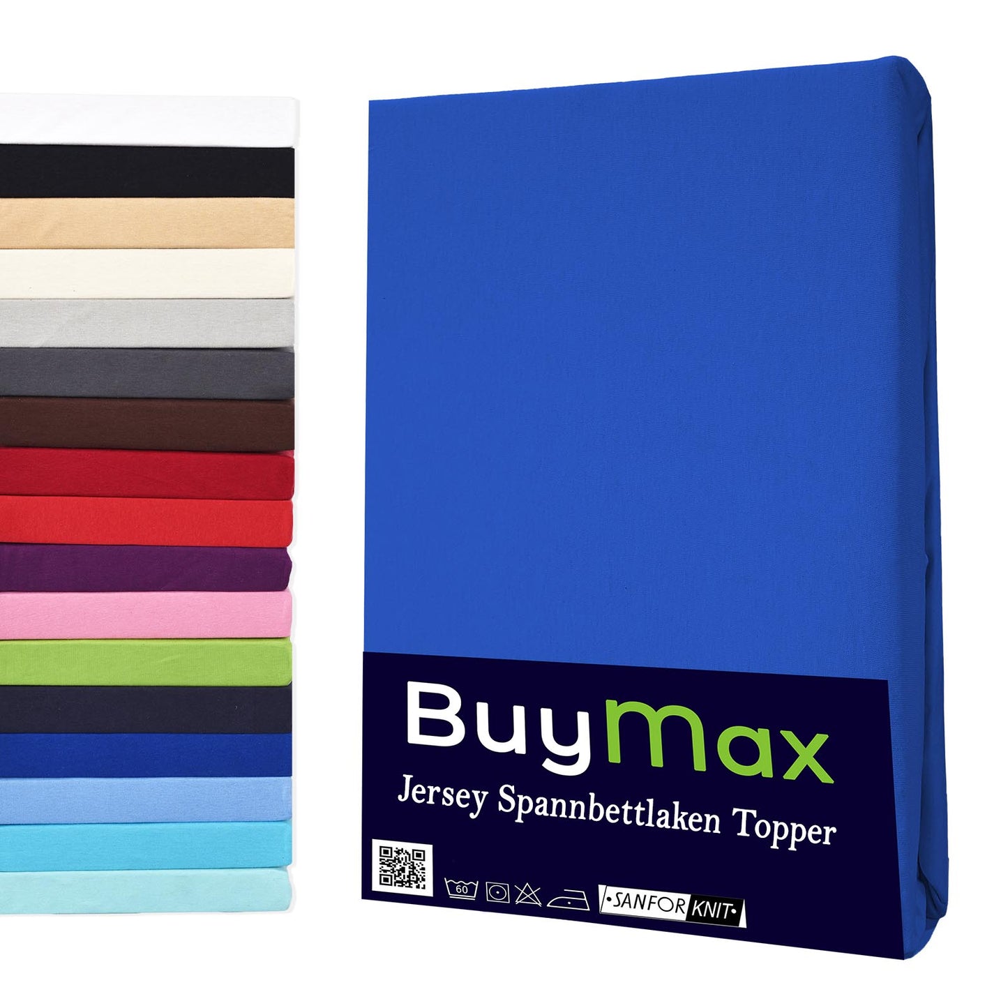 Topper Spannbettlaken 180x200 cm - Buymax