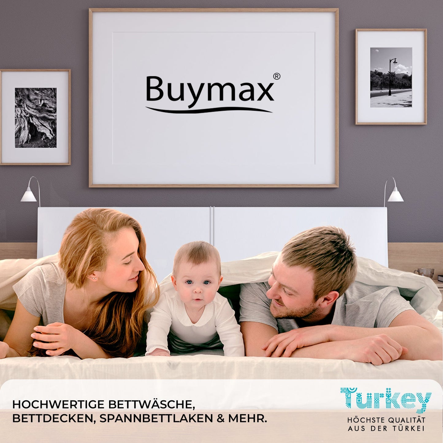 Topper Spannbettlaken 180x200 cm - Buymax