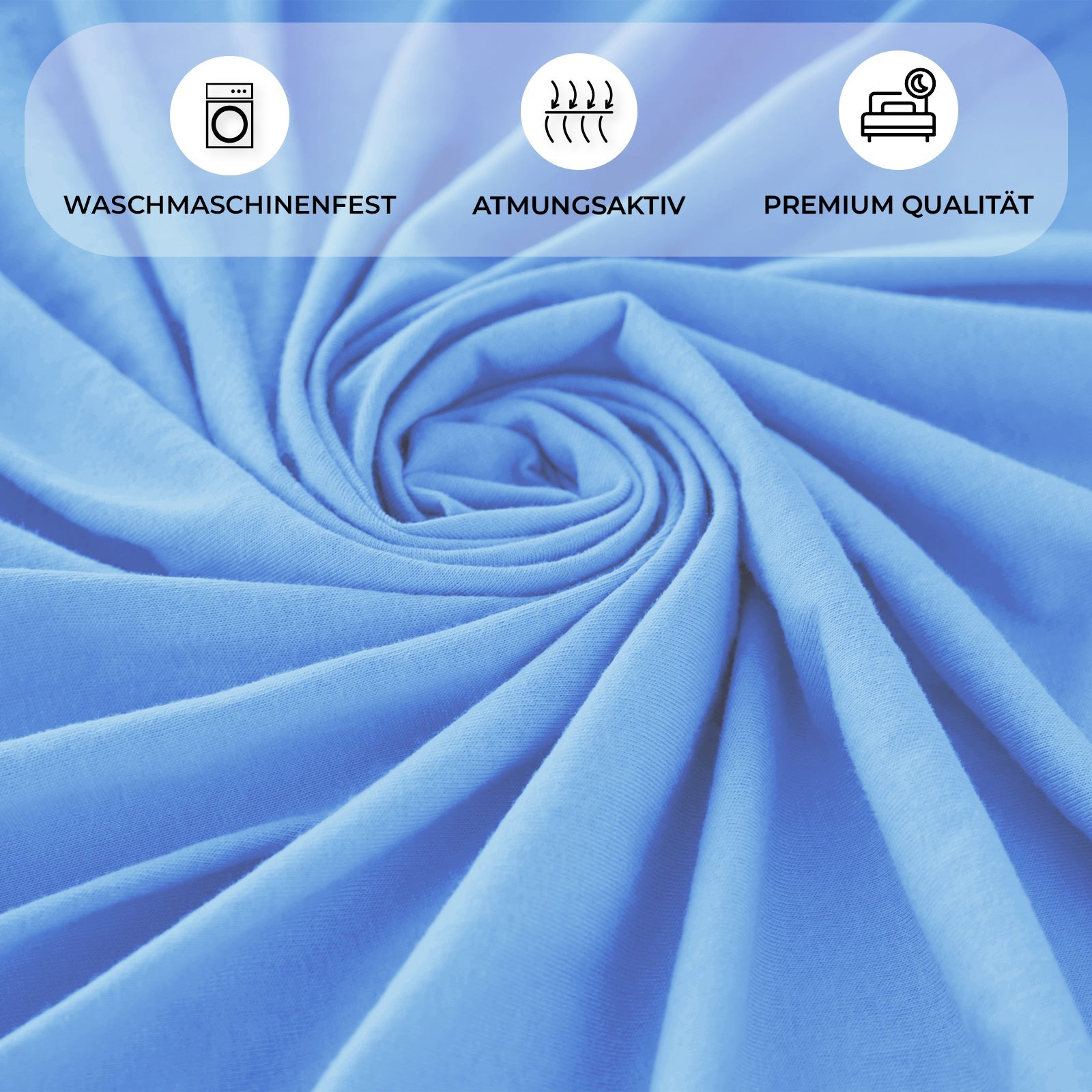 Topper Spannbettlaken 120x200 cm - Buymax