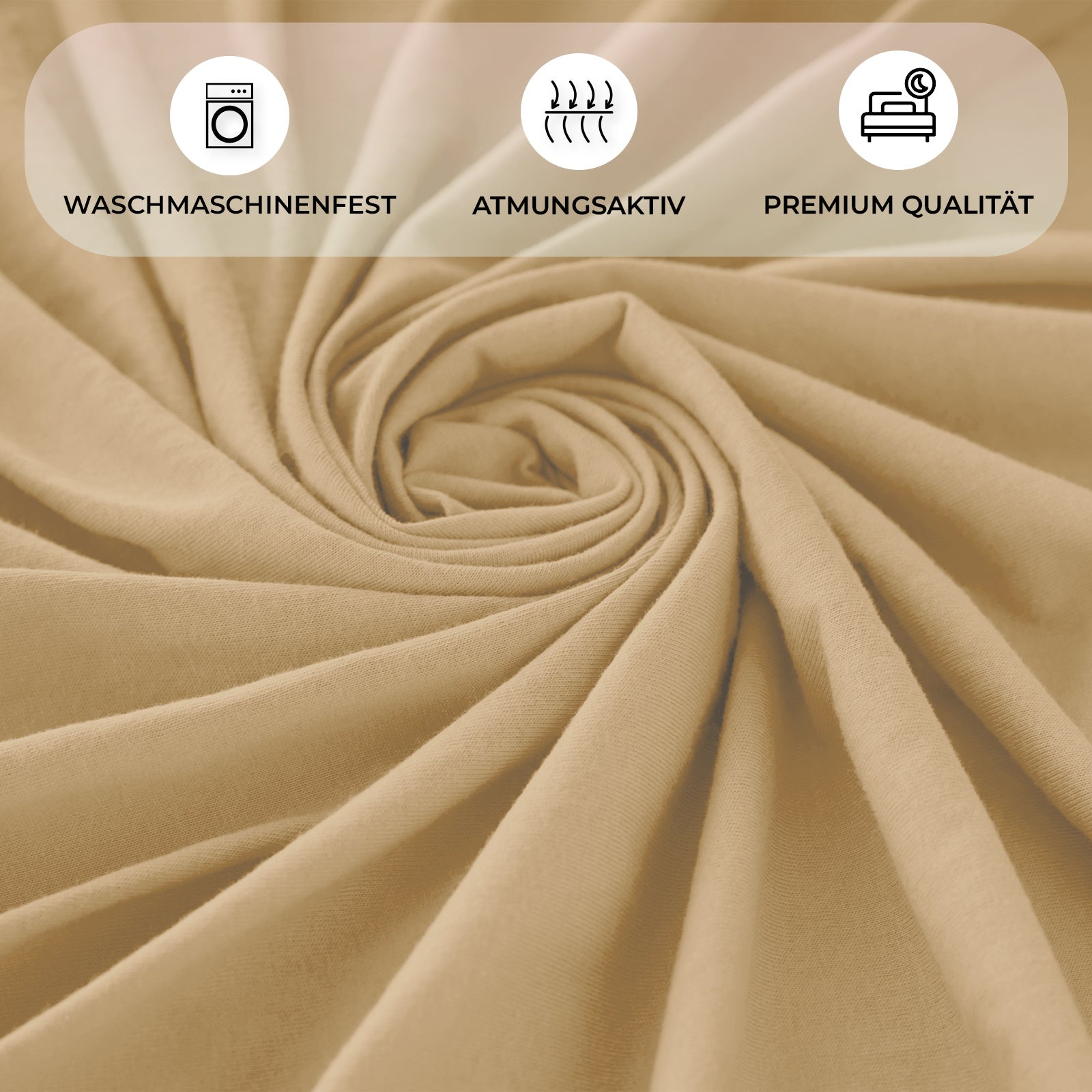 Topper Spannbettlaken 120x200 cm - Buymax