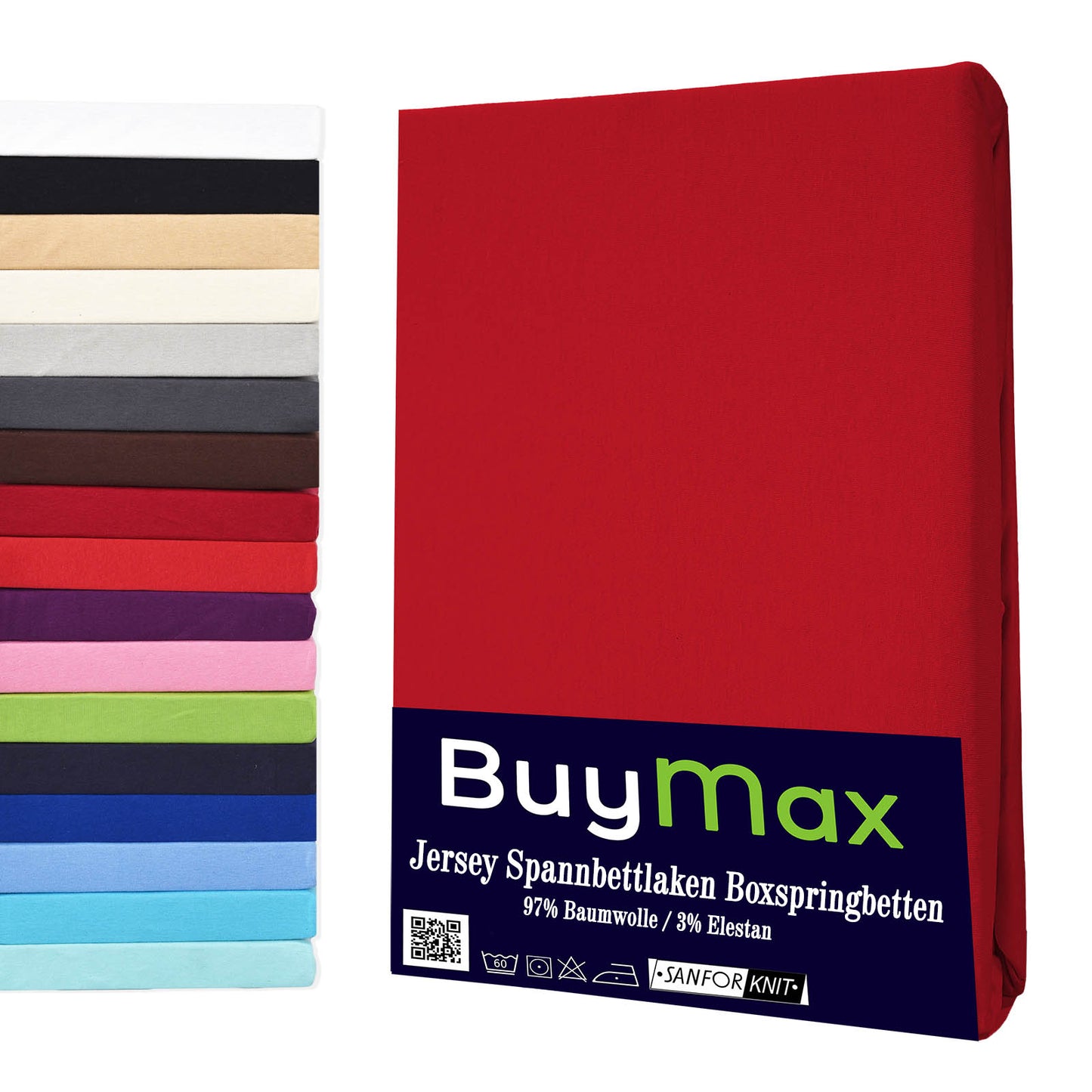 Rot Wasserbett Spannbettlaken - Buymax