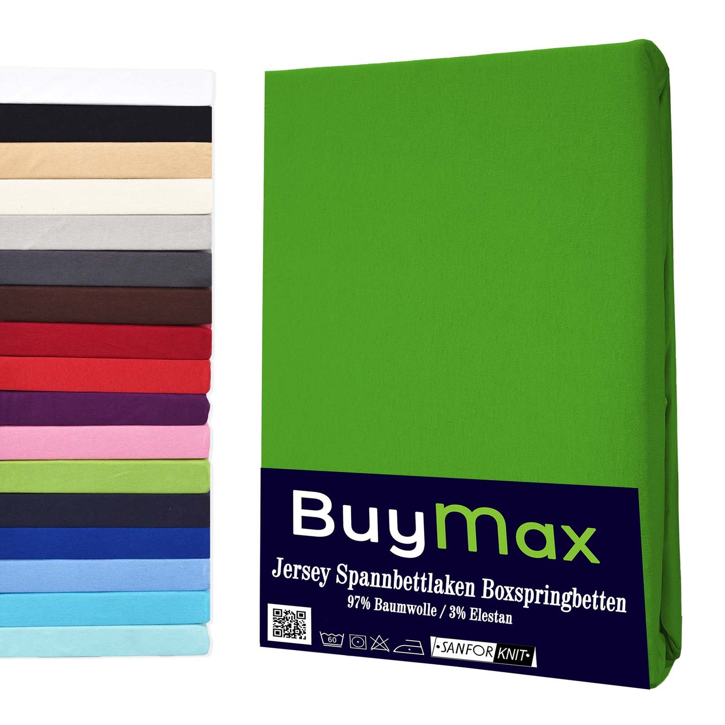 Apfelgrün Wasserbett Spannbettlaken - Buymax