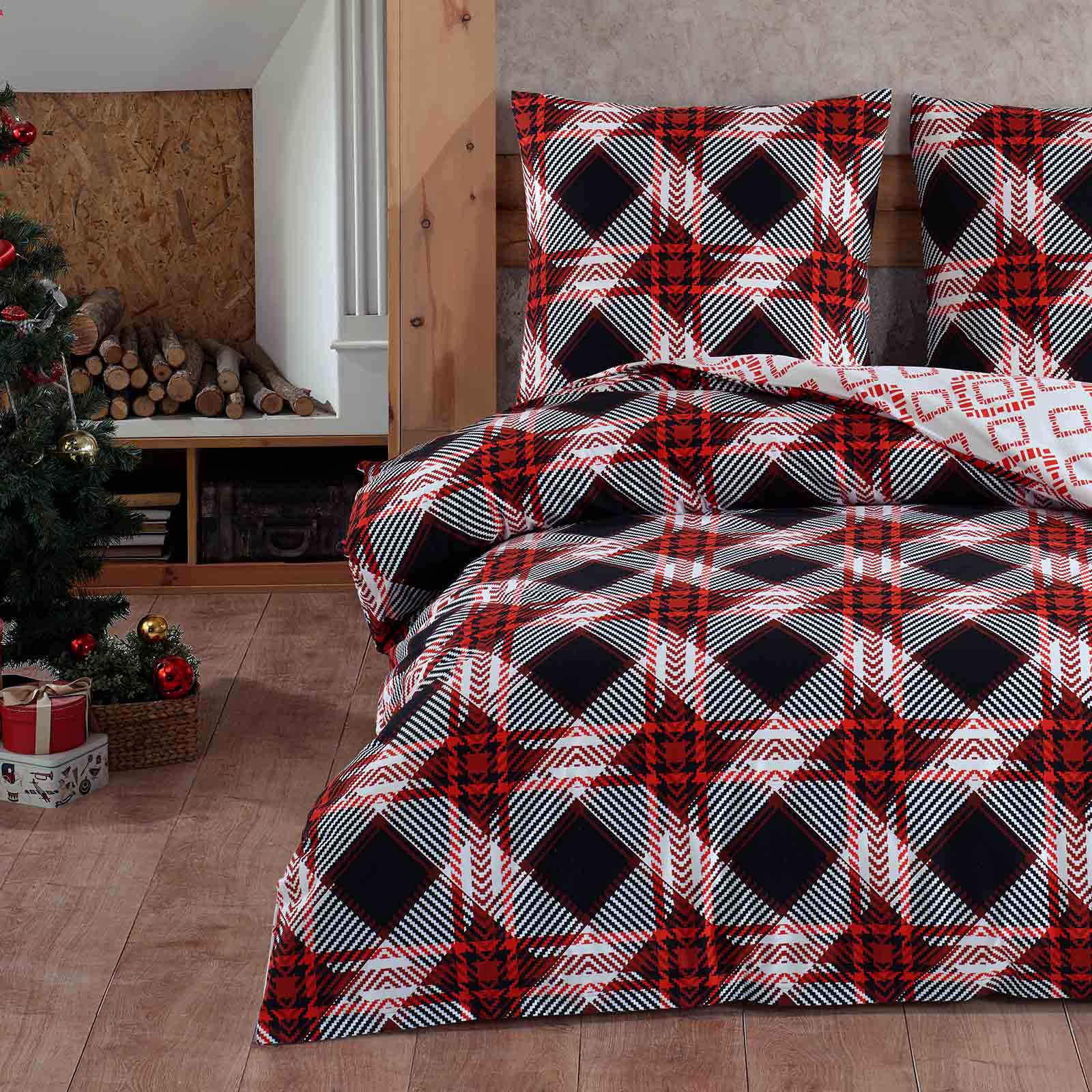 Biber-Bettwäsche Baumwolle Set – Kuschelig, Warm & Stilvoll Schlafen – Buymax