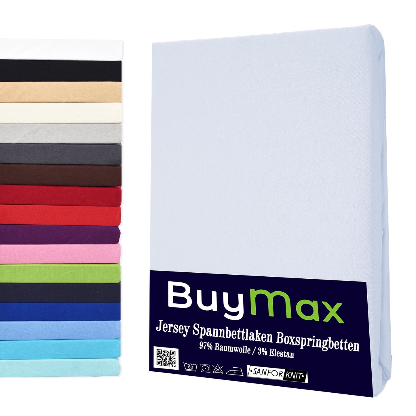 Weiß Wasserbett Spannbettlaken - Buymax
