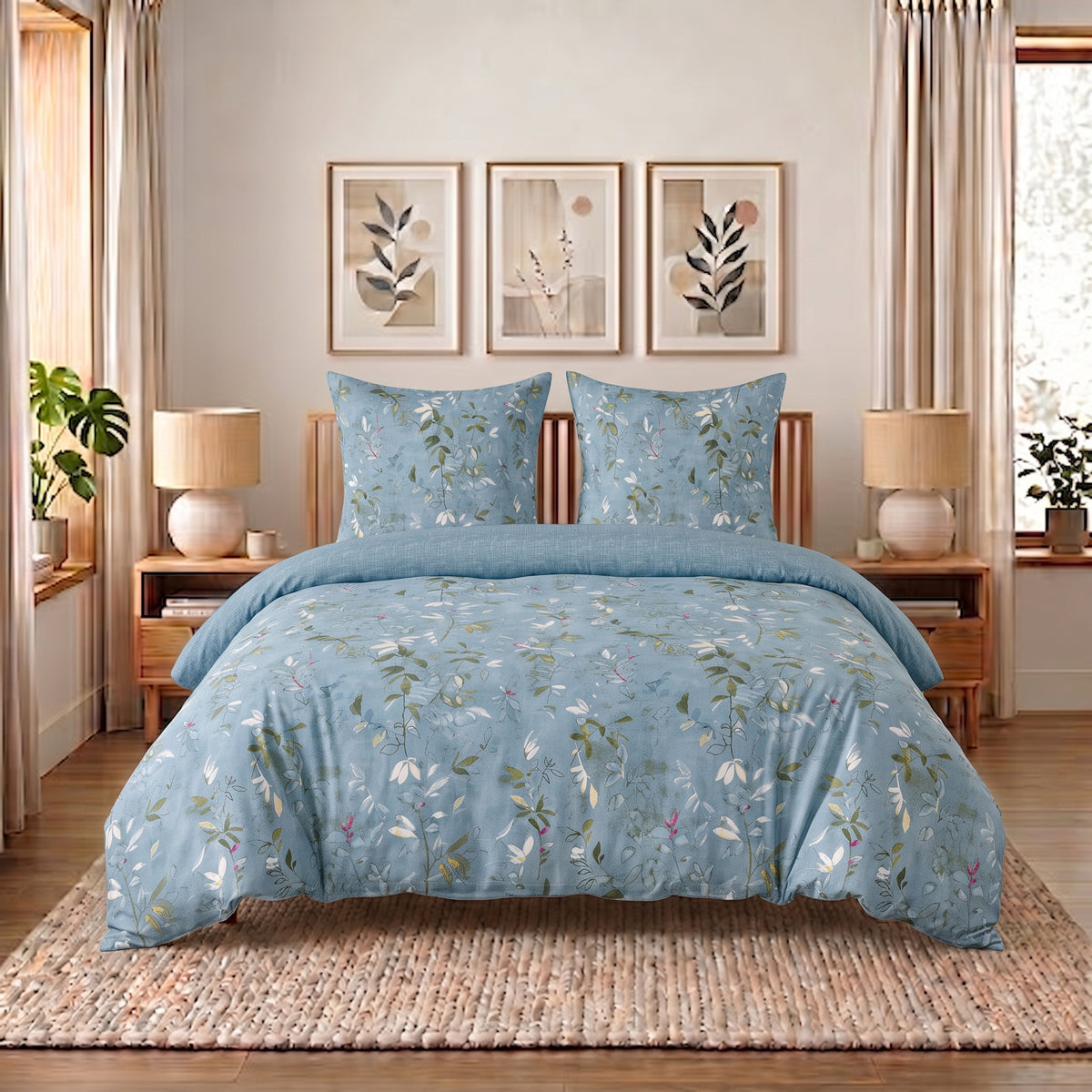 Bettwäsche Orville, Reißverschluss, 80x80 cm Kissenbezug, Polycotton – Bild 2