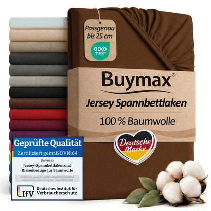 Drap housse jersey 80x200 cm