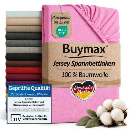 Drap housse jersey 80x200 cm