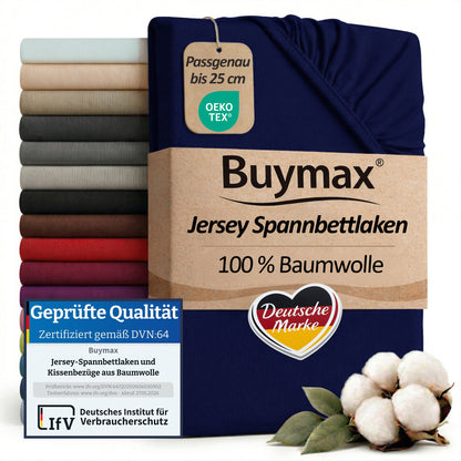 Drap housse jersey 80x200 cm