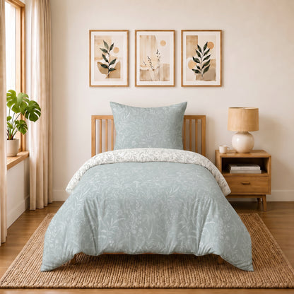Bettwäsche Blossom, Reißverschluss, 80x80 cm Kissenbezug, Polycotton – Bild 2