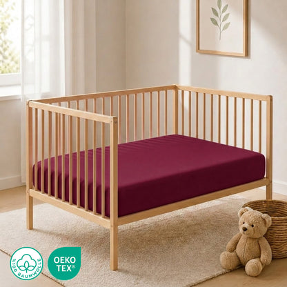 Jersey fitted sheet, for babies and children