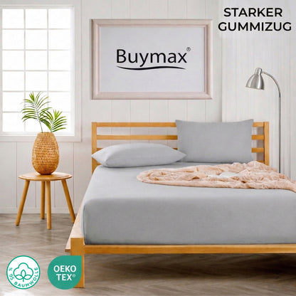 Premium Boxspringbett Spannbettlaken 140x200–160x220 cm