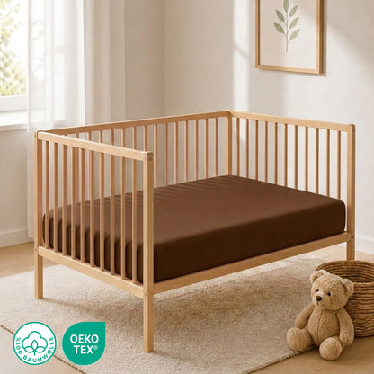 Jersey fitted sheet, for babies and children