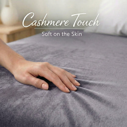 Premium Baumwoll Velours Spannbettlaken 180x200 cm – 200x200 cm