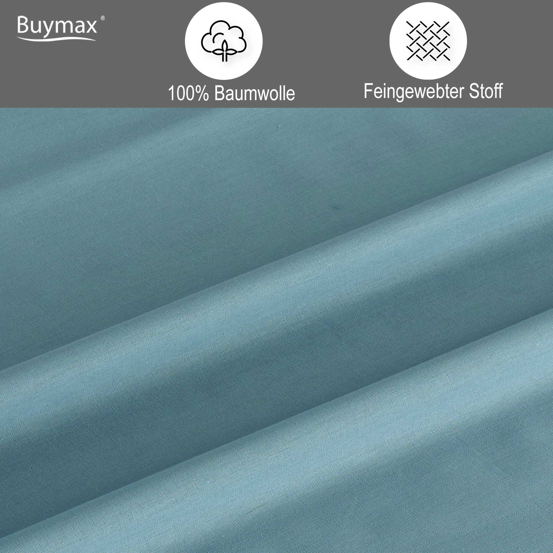 Uni Renforce Bettwäsche von Buymax aus Baumwolle