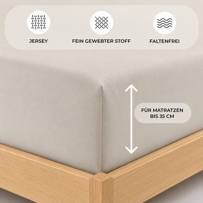 Premium Boxspringbett Spannbettlaken 180x200–200x220 cm
