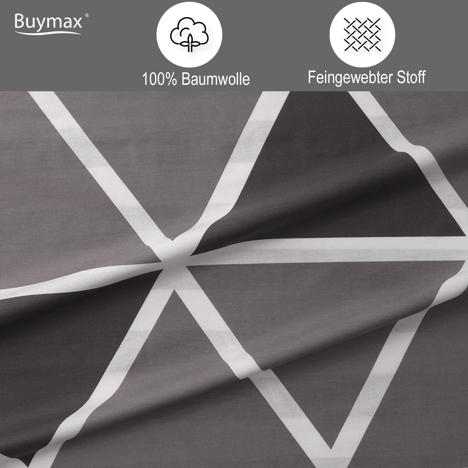 Renforce Bettwäsche, 100% Baumwolle