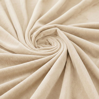 Premium Baumwoll Velours Spannbettlaken 90x200-100x200 cm