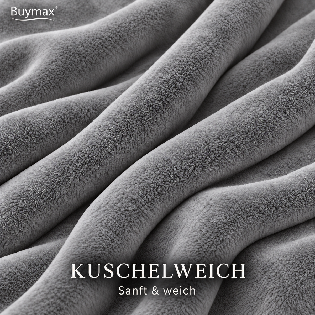 Farbe: Grau | Kuscheldecke Passform
