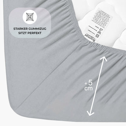 Jersey fitted sheet, for babies and children