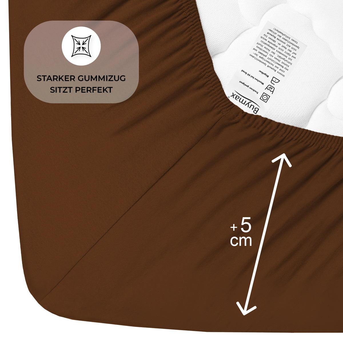 Jersey fitted sheet, for babies and children