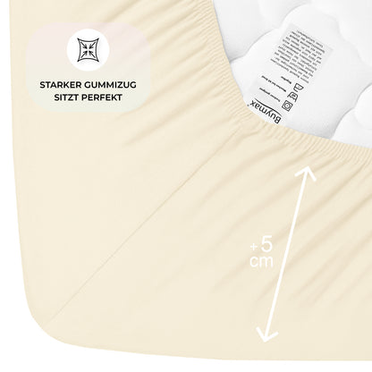 Jersey fitted sheet, for babies and children