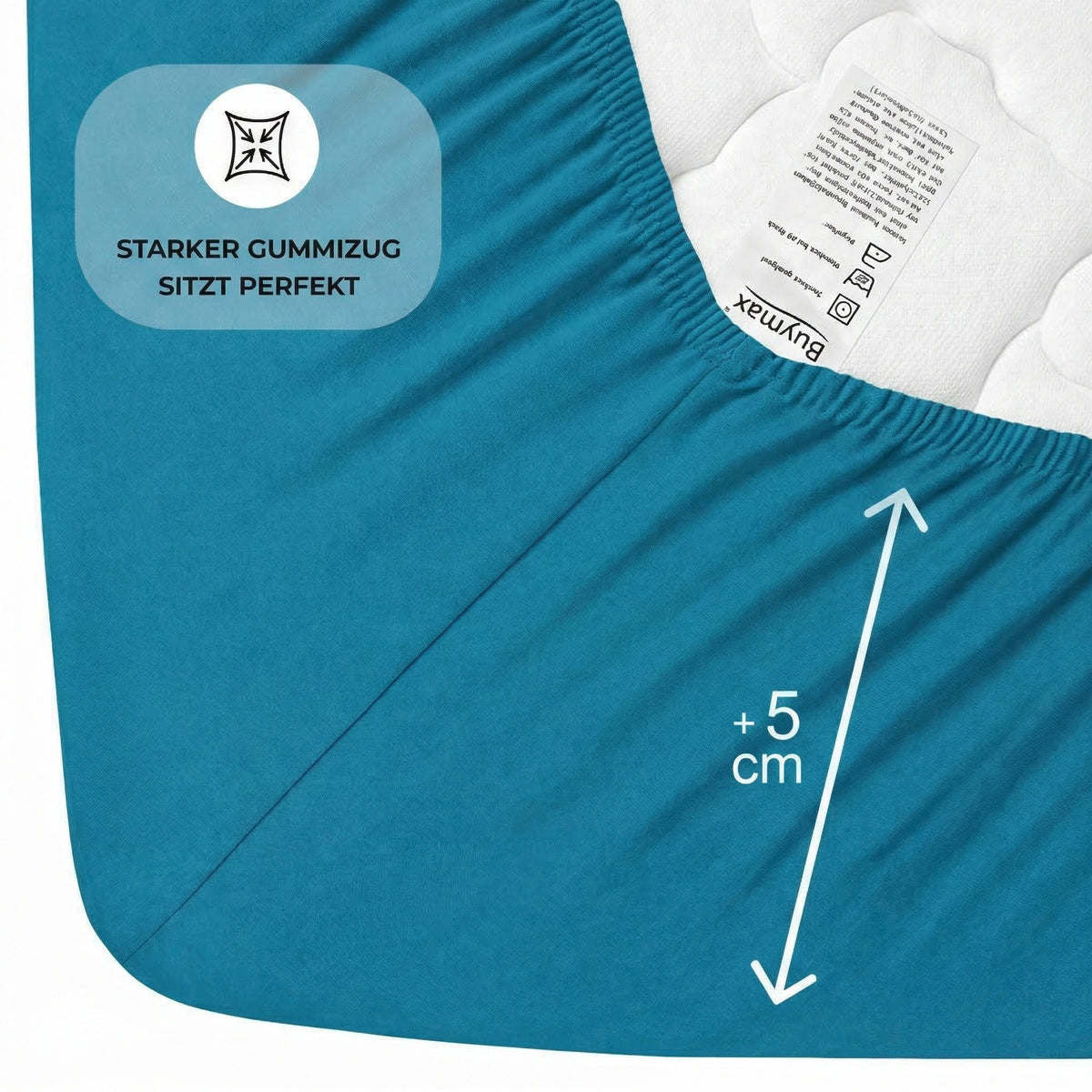 Drap housse jersey 80x200 cm