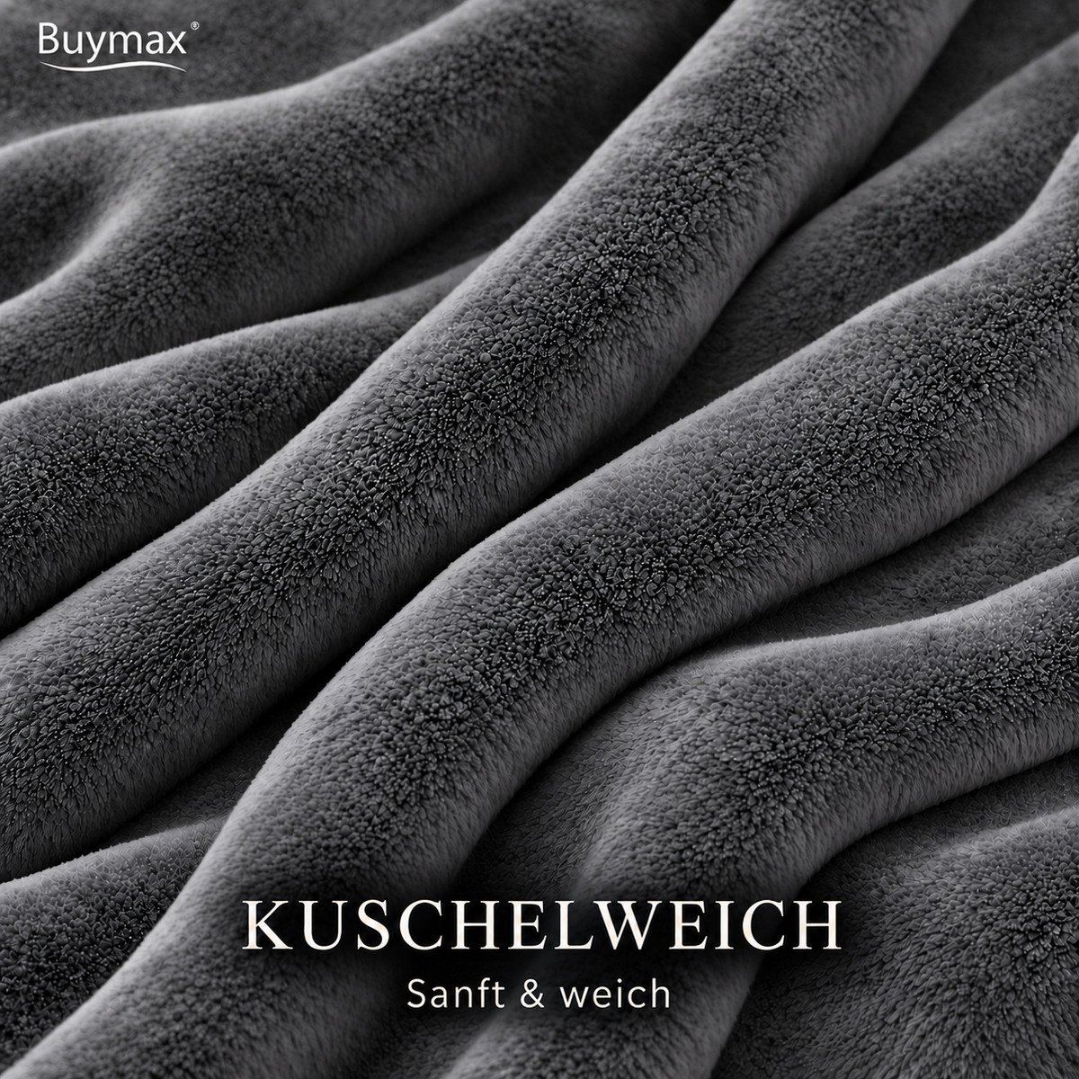 Farbe: Anthrazit | Kuscheldeck Passform