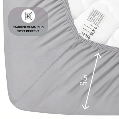 Premium Boxspringbett Spannbettlaken 140x200–160x220 cm