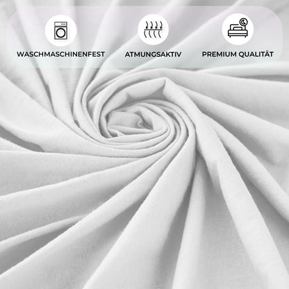 Premium Boxspringbett Spannbettlaken 140x200–160x220 cm