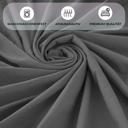 Premium Boxspringbett Spannbettlaken 140x200–160x220 cm