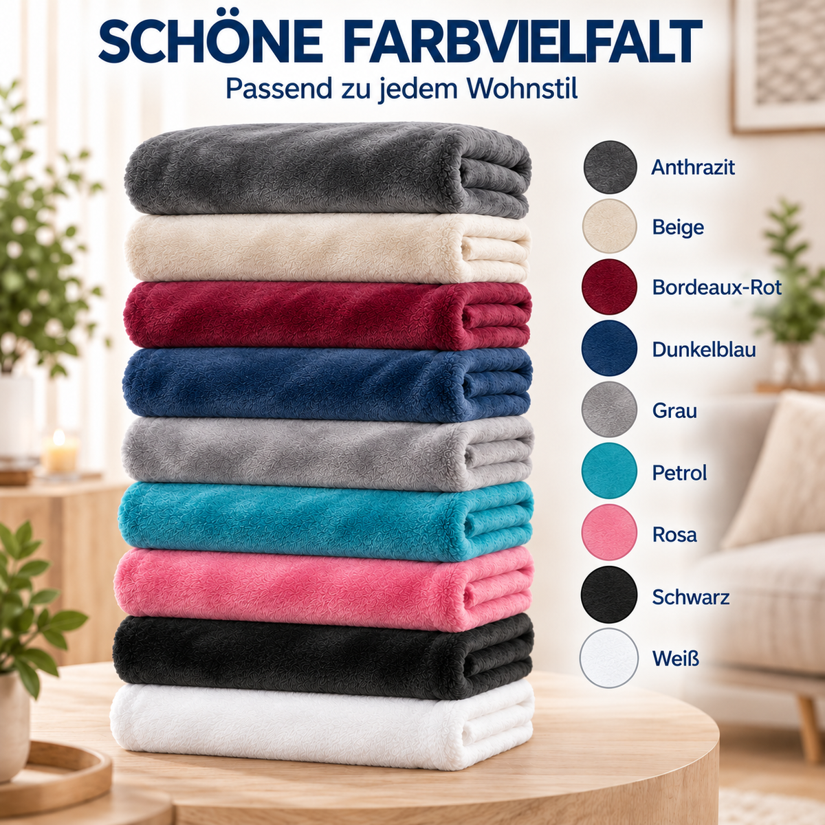 Schöne Farbvielfalt
