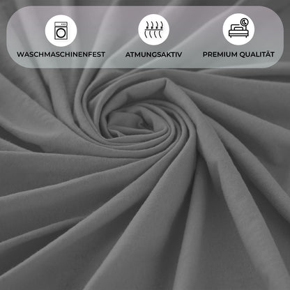 Premium Boxspringbett Spannbettlaken 140x200–160x220 cm