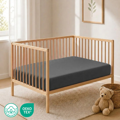 Jersey fitted sheet, for babies and children