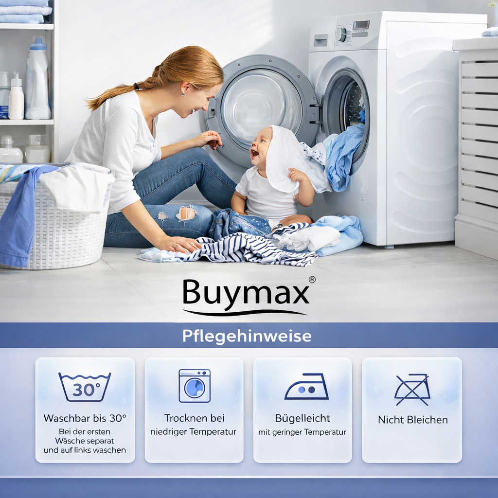 Bettwäsche Biber Wave GreyPflegehinweise