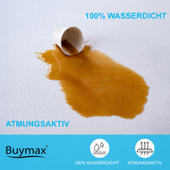 Matratzenschoner, 140x200 cm, wasserdicht - Buymax