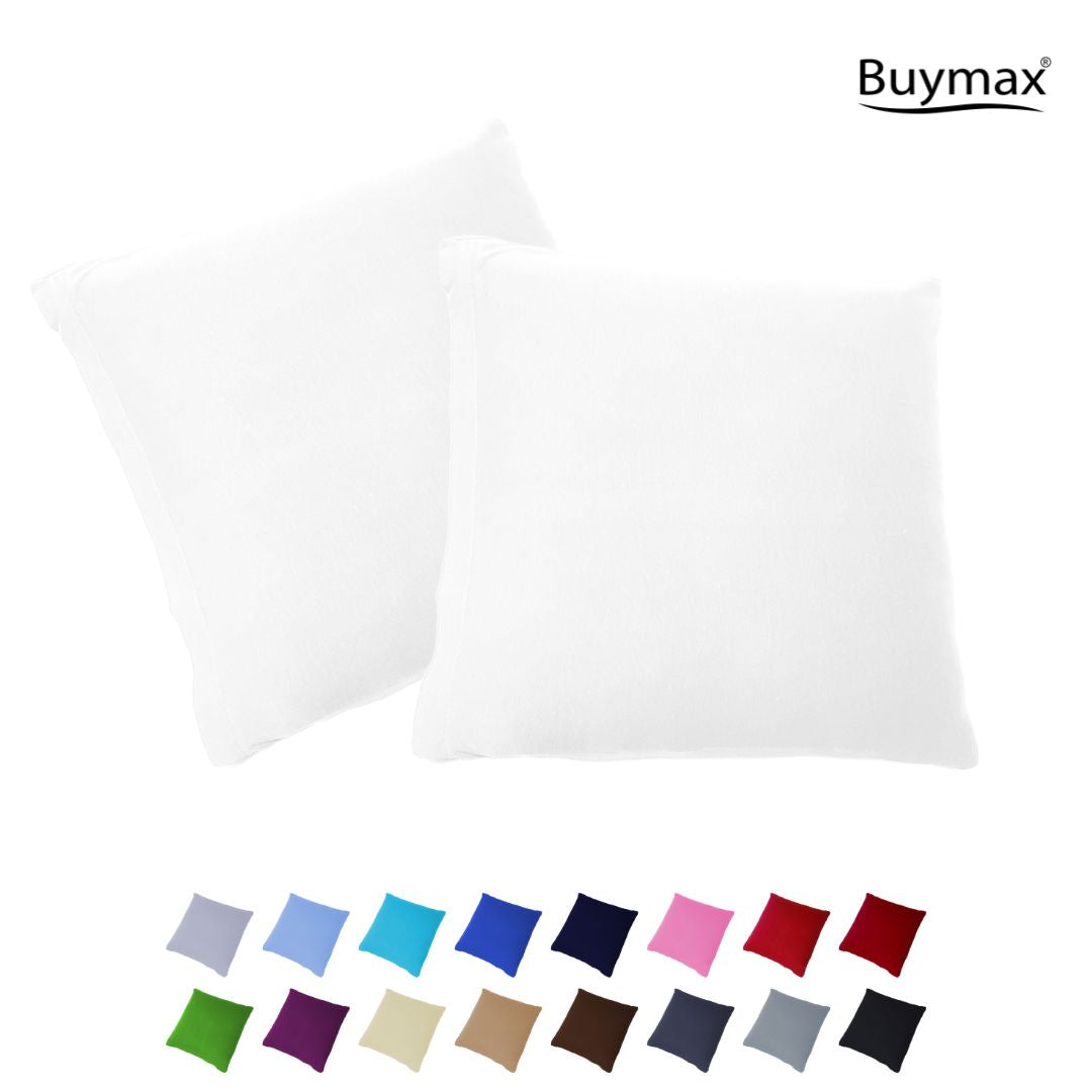 Kissenbezug Set, 2er-Set, 80x80cm - Buymax, Baumwolle