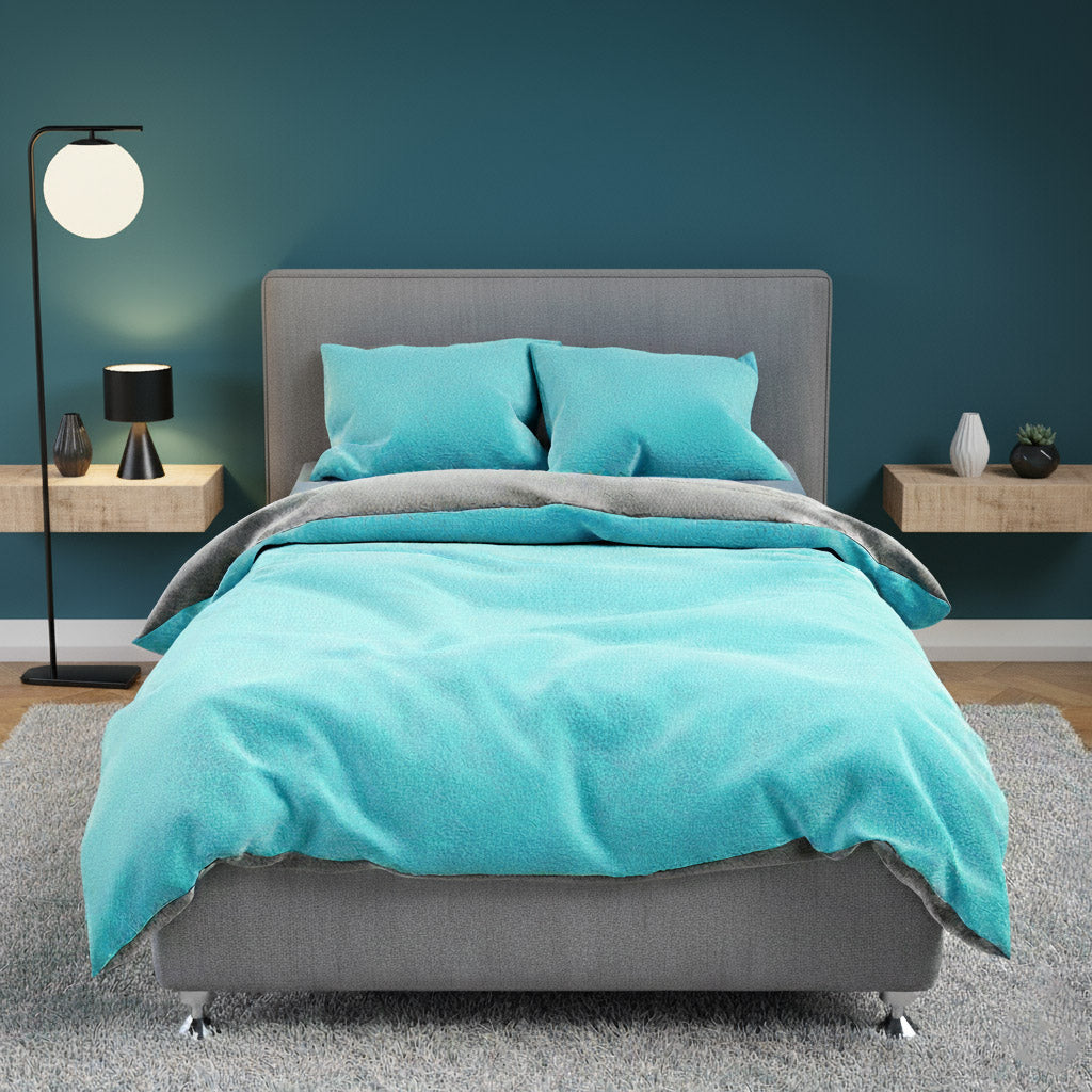 Teddy Plüsch Bettwäsche, 135x200 cm, 155x220 cm, 200x200 cm, 200x220 cm