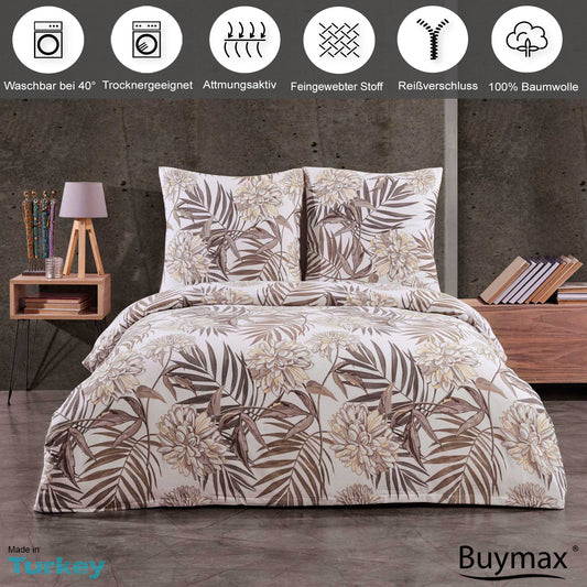 Biber Bettwäsche 100% Baumwolle "amazing" - Buymax
