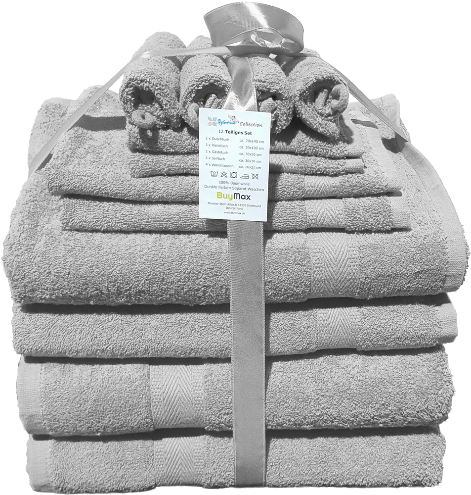 Frottee Handtücher aus Baumwolle – Handtuch, Duschtuch, Gästetuch & Sets