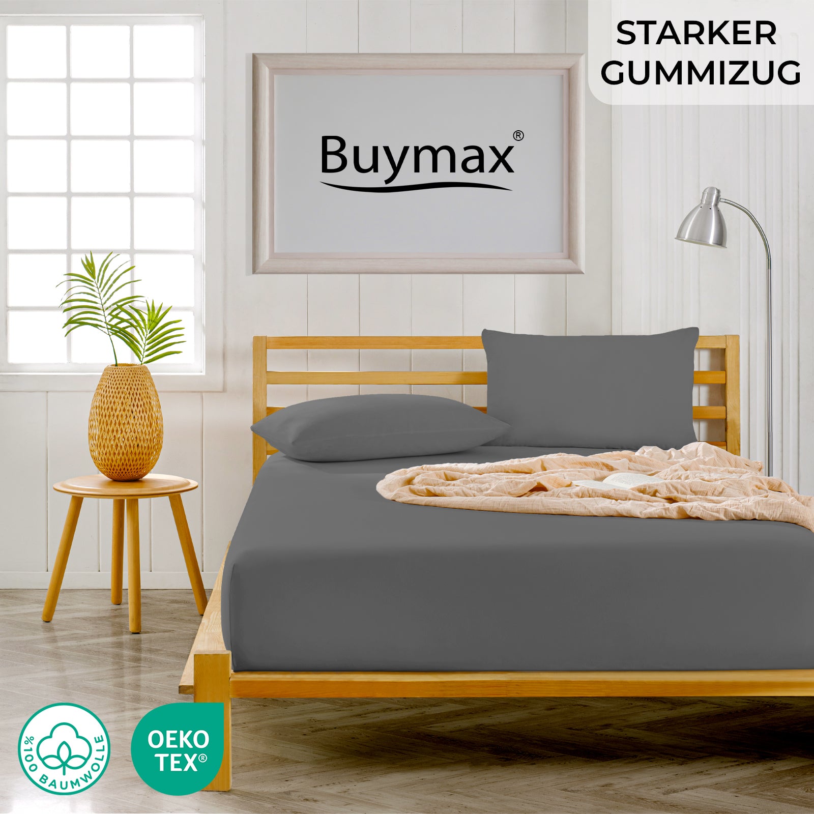 Jersey Spannbettlaken - Buymax