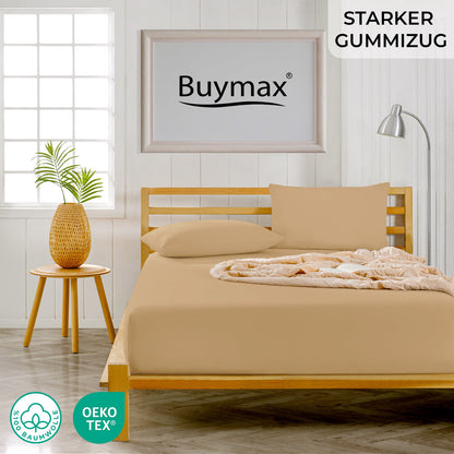 Jersey Spannbettlaken 120x200 cm - Buymax